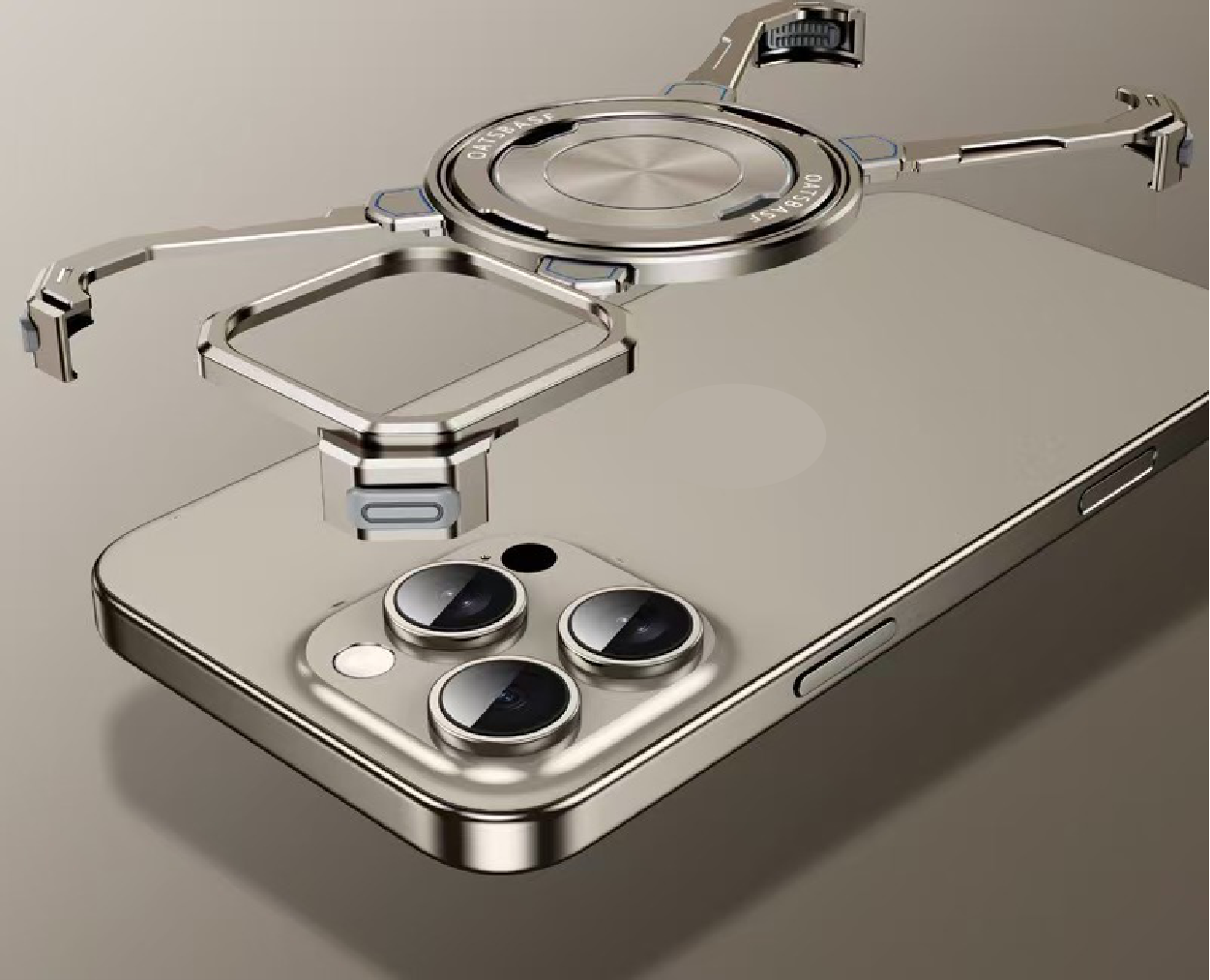 2025 Magic Claw Shell Aluminum iPhone Cover