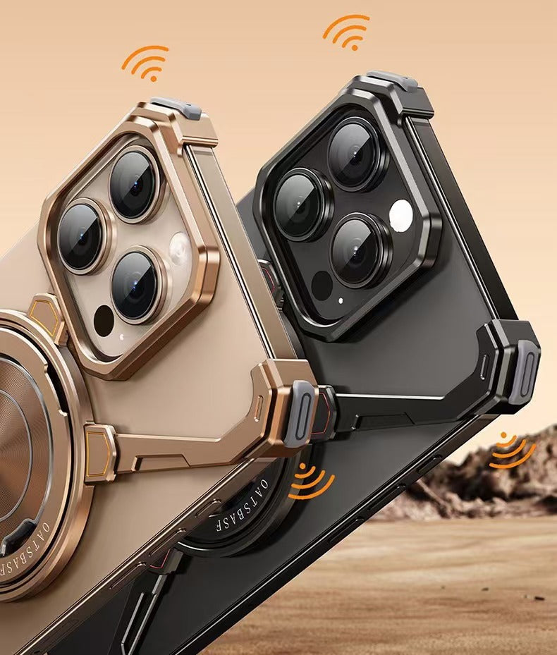 2025 Magic Claw Shell Aluminum iPhone Cover