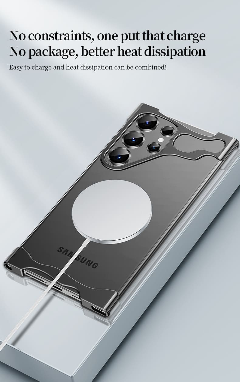 BareTouch X-Shield – ExoMetal Corner Armor Case for Galaxy