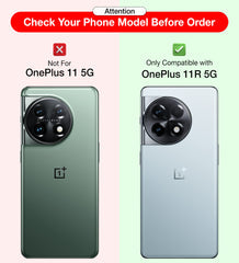 Aramid Fibre Series Shockproof Armor Back Cover for OnePlus 11R 5G, 6.74 inch, Black