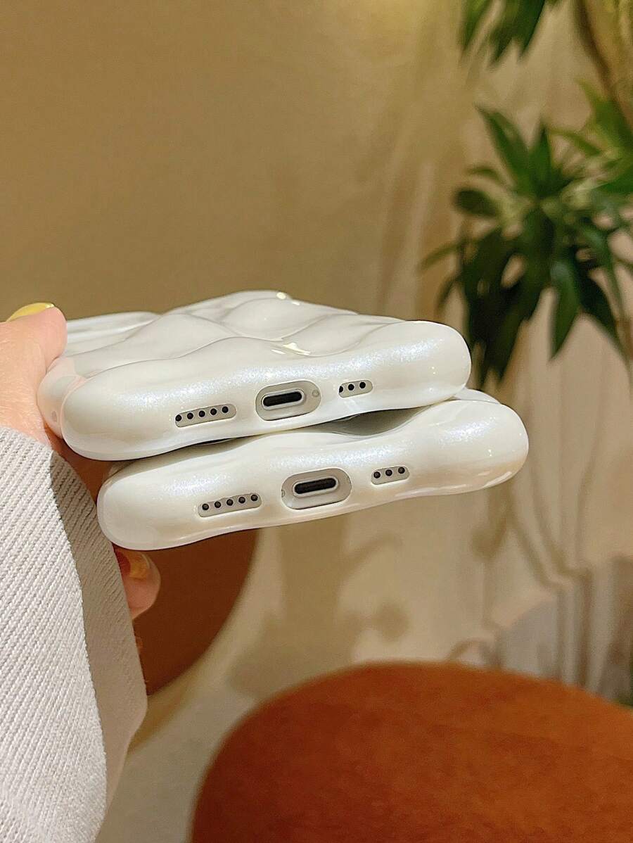 Apple 1pc Ins Style Starry Sky Pattern Shockproof Tpu Phone Case Compatible With Iphone