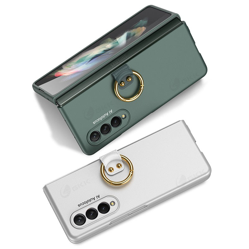 Casing Frame With Tempered Glass For Samsung Galaxy Z