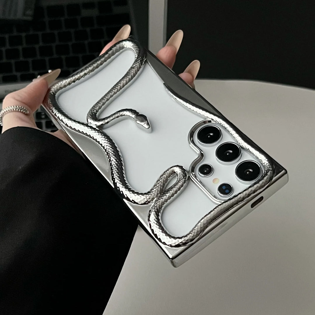 3D Snake Design Case for Samsung Galaxy S Series