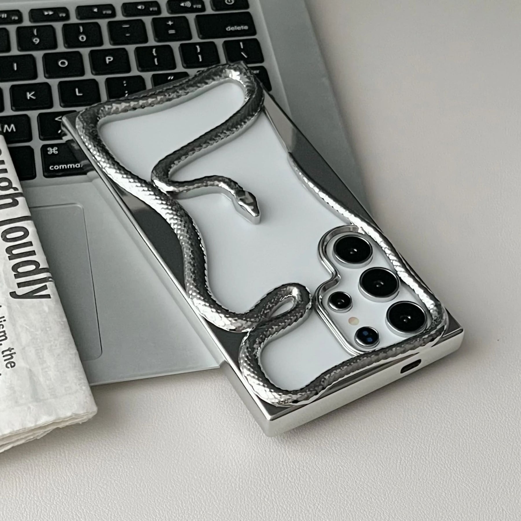 3D Snake Design Case for Samsung Galaxy S Series