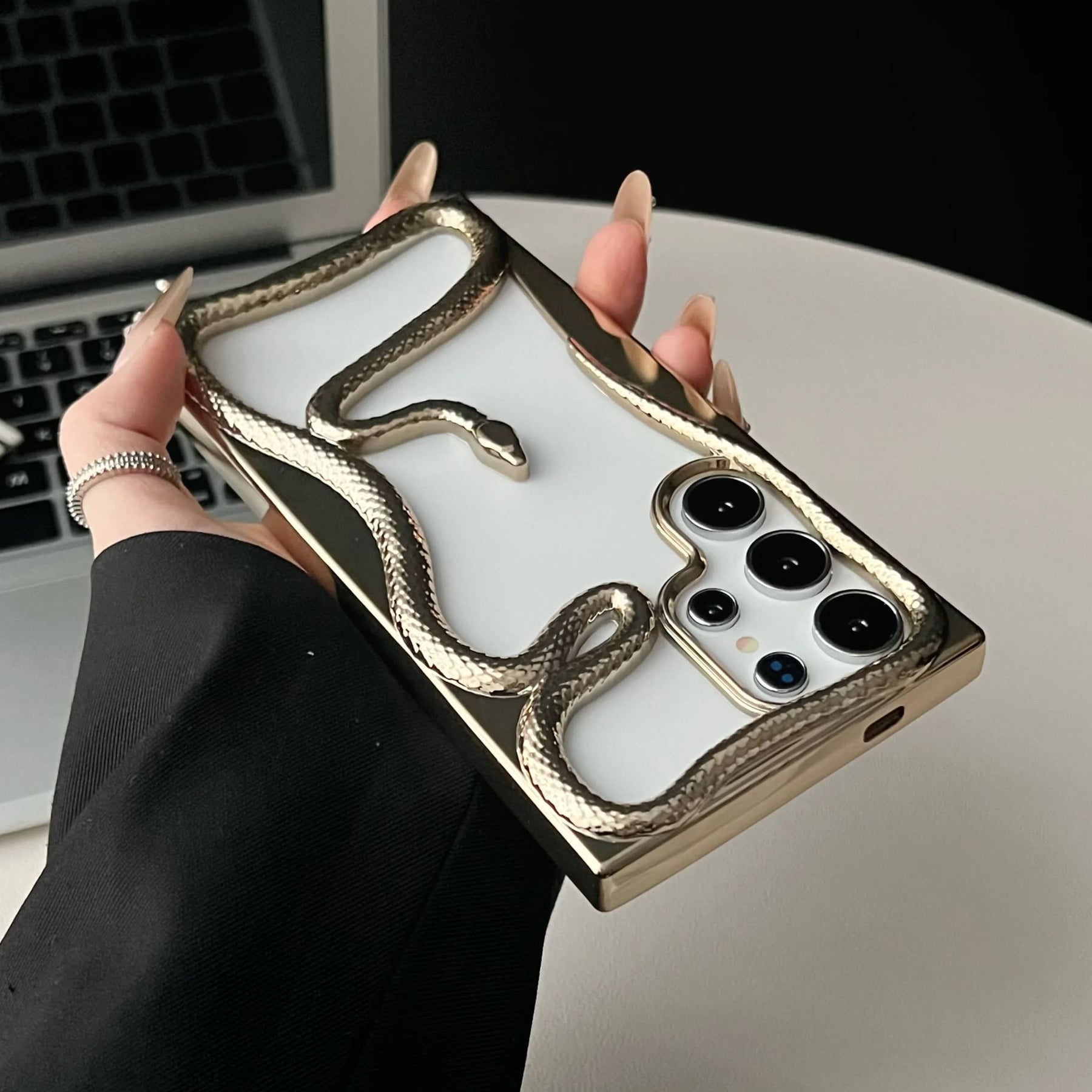 3D Snake Design Case for Samsung Galaxy S Series