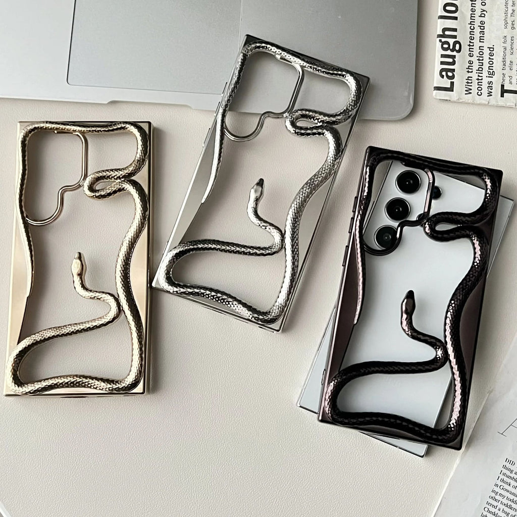 3D Snake Design Case for Samsung Galaxy S Series