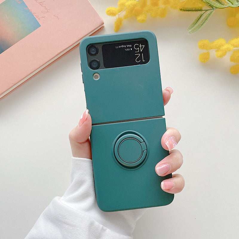 Case with Magnetic Ring Holder for Samsung Galaxy Flip