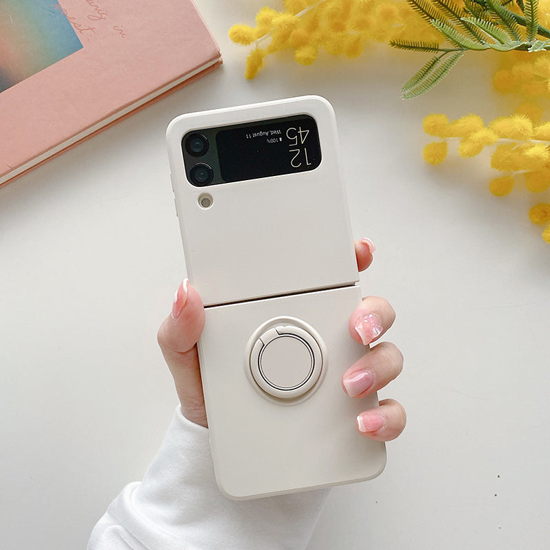 Case with Magnetic Ring Holder for Samsung Galaxy Flip