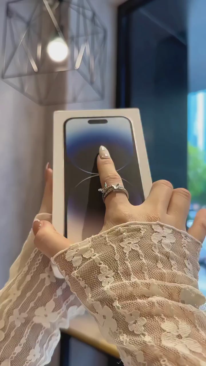 Beaver for iPhone Wave Mirror Case Spring Summer Ins Style Protective Case with Camera Protector